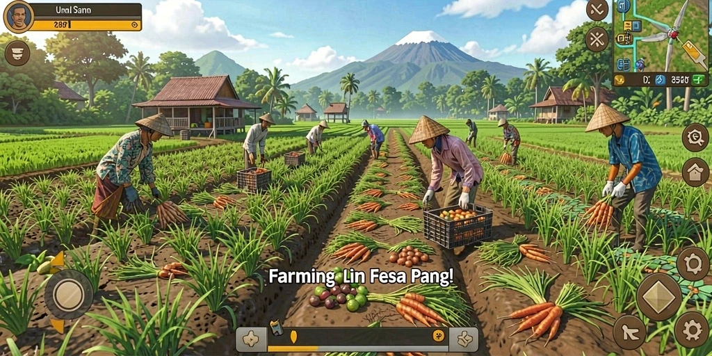 Tangkapan layar menampilkan antarmuka permainan yang menarik.