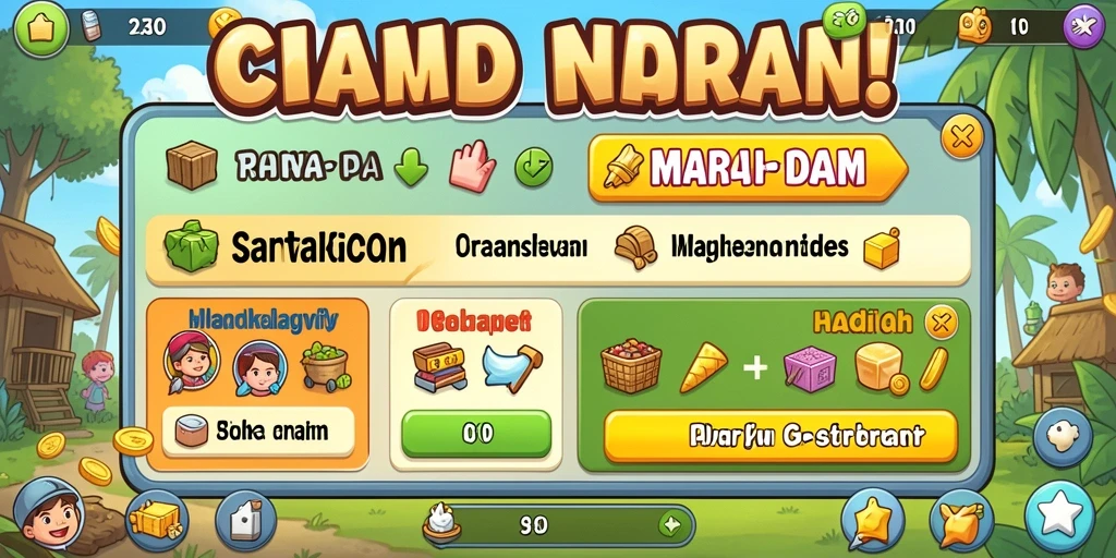 Tampilan antarmuka yang sederhana dan menarik.