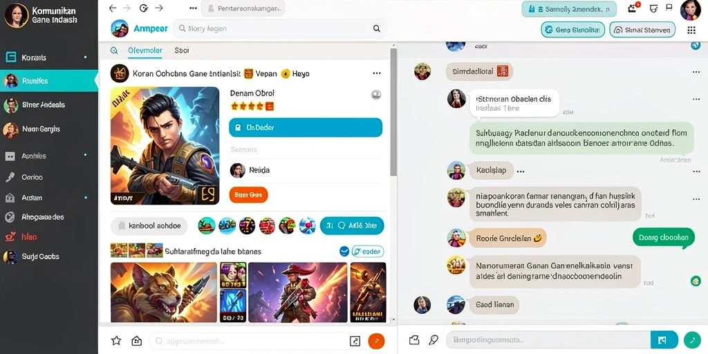 Screenshot menampilkan antarmuka permainan yang menarik dan mudah digunakan.