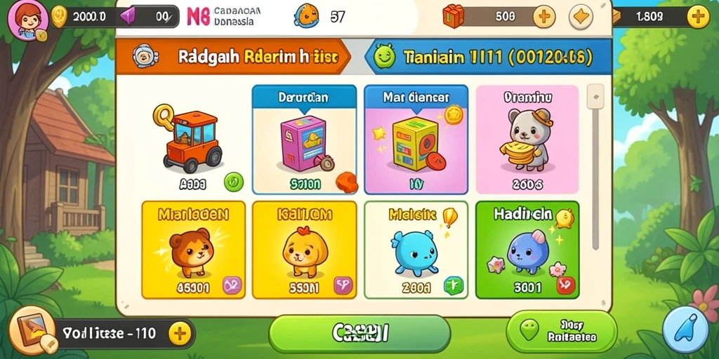 Tampilan antarmuka yang menarik dan modern.