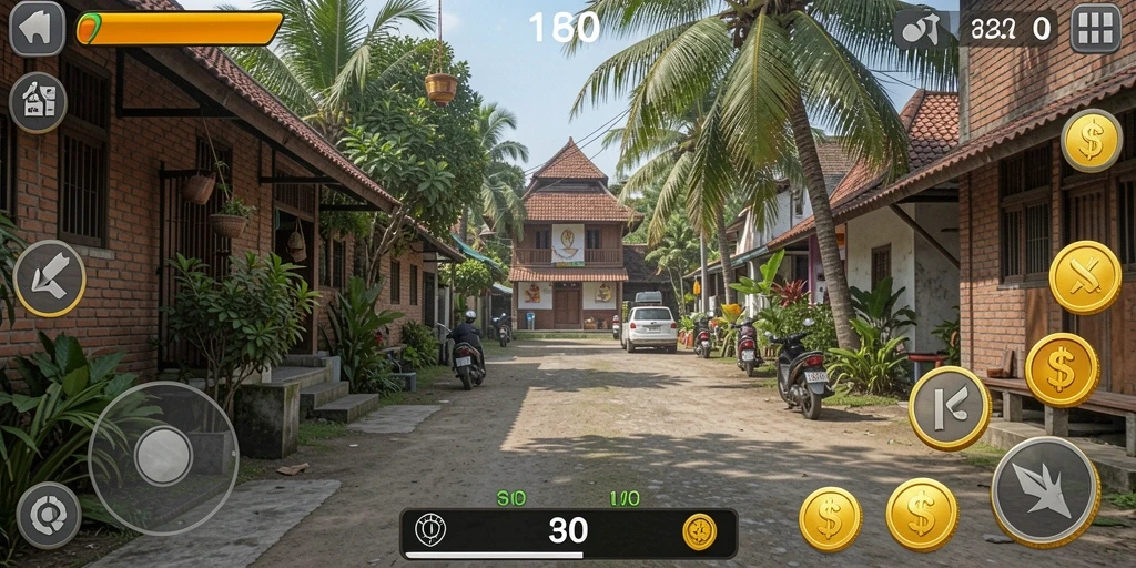 Tampilan awal yang menarik dan intuitif.